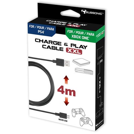 Subsonic Charge & Play Cable, PS5 -latauskaapeli