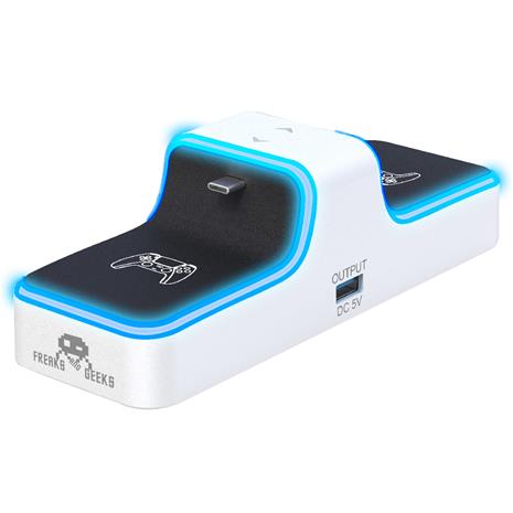 FreaksAndGeeks Double Dock for PS5 Controllers, lataustelakka