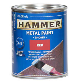 Metallimaali Hammer sileä 750 ml vihreä