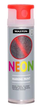 Merkkausvärispray NEON punainen 500ml – kuva 1/2