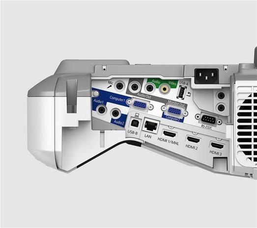 Epson EB-685Wi, videotykki