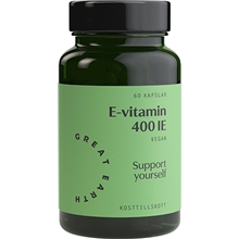 E-vitamin 400IE 60 kapselia