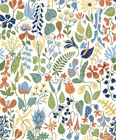 Stig Lindberg Herbarium - 1978 Tapetti