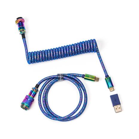 Keychron Premium Coiled Aviator Cable, näppäimistön kierrekaapeli