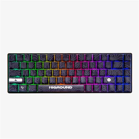Higround BLACKICE Base 65 RGB, pelinäppäimistö