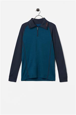Devold Duo Active Junior Zipneck Ink 10