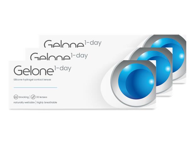 Gelone 1-day, kertakäyttöiset piilolinssit 90 kpl