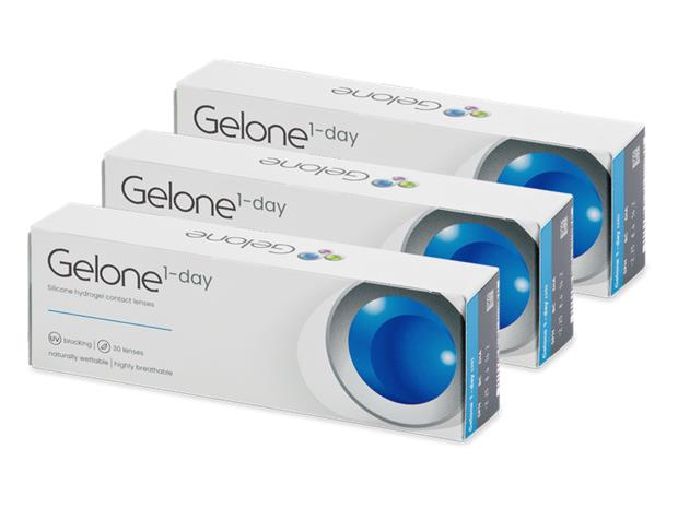 Gelone 1-day, kertakäyttöiset piilolinssit 90 kpl