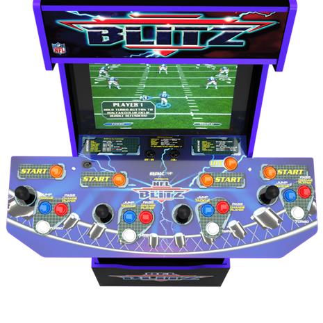 Arcade1Up NFL Blitz, pelikone
