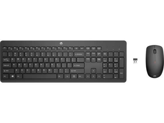 HP 230 Wireless Mouse and Keyboard Combo (18H24AA/3L1F0AA), näppäimistö ja hiiri – kuva 1/8
