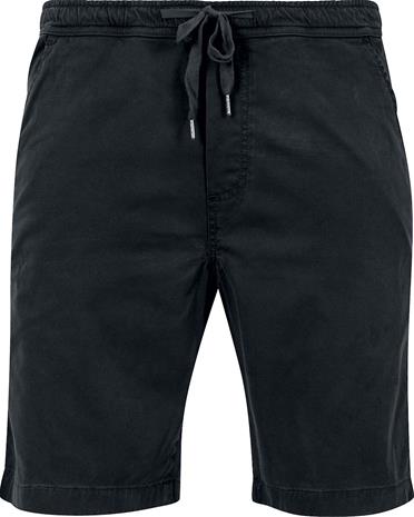 Urban Classics - Stretch Twill Joggshorts - Shortsit - Miehet - Musta