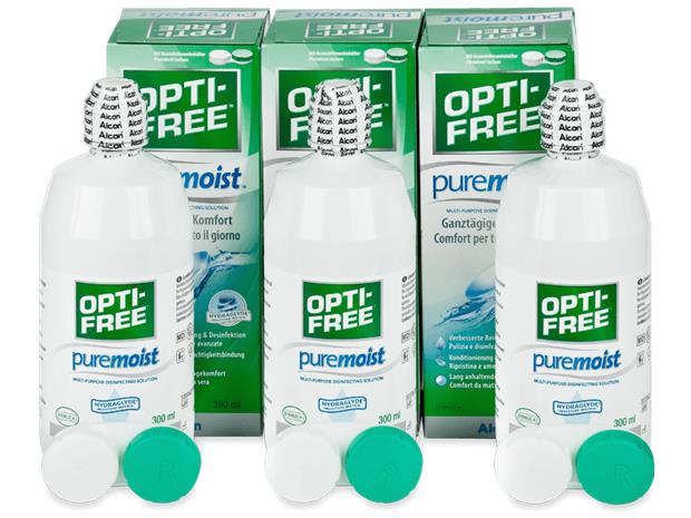 OPTI-FREE PureMoist 3Â xÂ 300Â ml