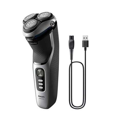 Philips Shaver Series 3000 S3341 Wet & Dry, partakone