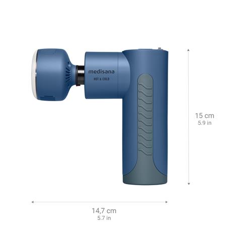 Medisana MG 600 Massage Gun Hot & Cold, lihashuoltovasara