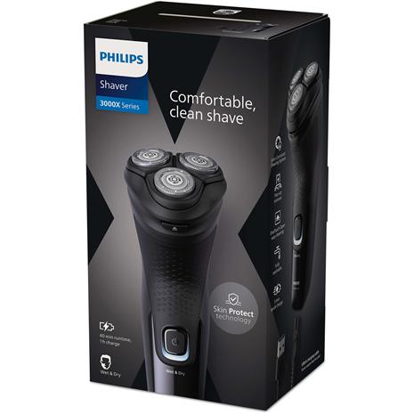 Philips Shaver 3000X Series X3001 Wet & Dry, partakone