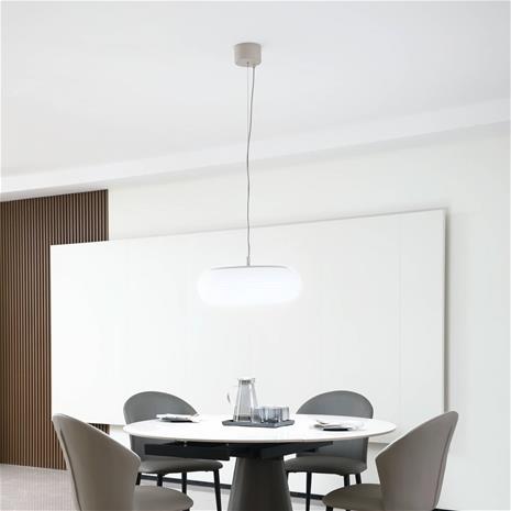 Lucande Smart LED-riippuvalaisin Bolti, valkoinen, RGBW, CCT, Tuya