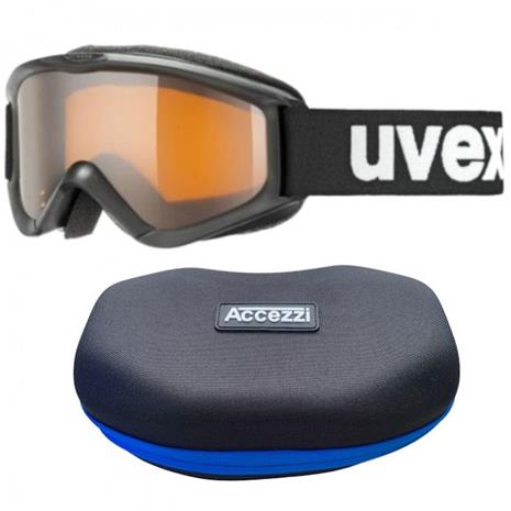 Accezzi Avoriaz, goggle case, musta