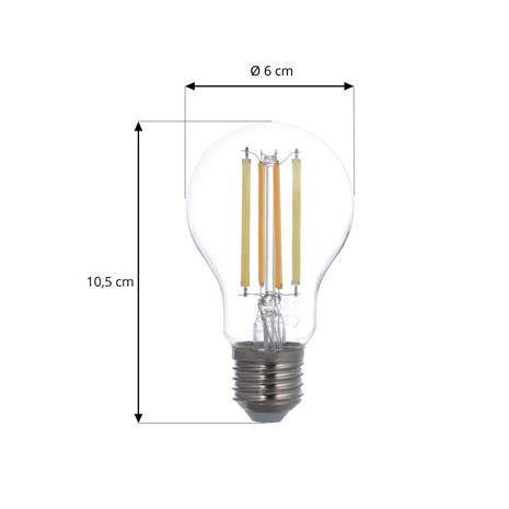 Prios-LEDlamppu E27 A60 7W ZigBee Tuya Philips Hue
