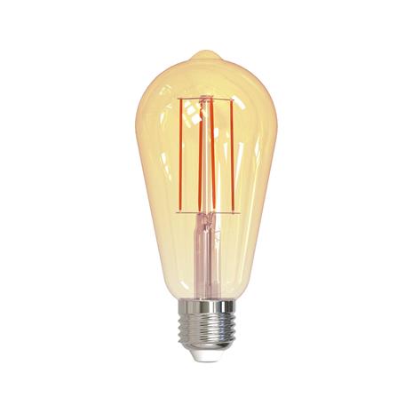 E27 7W rustiikki LED-lamppu, kulta