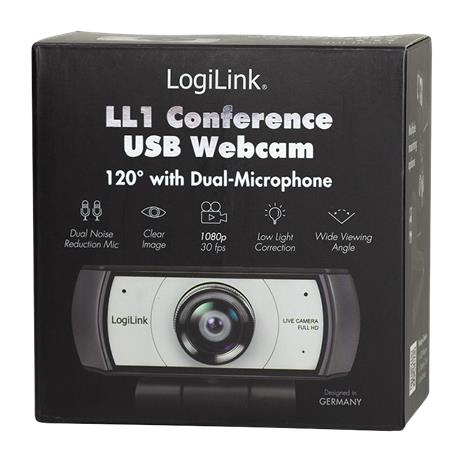 LogiLink UA0377 Full HD 1080P, web-kamera