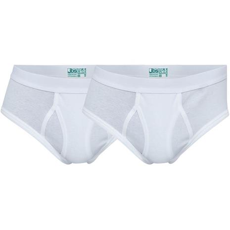 JBS Organic Bokserit 2-Pack - Valkoinen