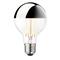 LED-peililamppu Globe 80, hopea, E27, 3,5 W, 2700 K – kuva 5