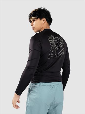 Ion Longsleeve Rash Guard black Miehet