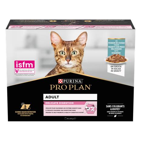 PRO PLAN Cat Delicate Ocean Fish - 10x85 g