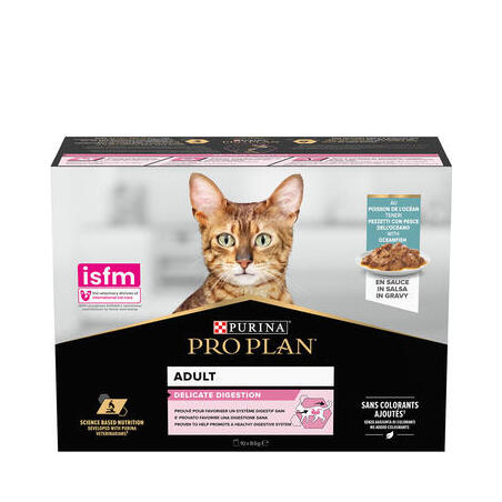 PRO PLAN Cat Delicate Ocean Fish - 10x85 g