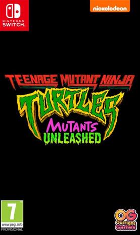 Teenage Mutant Ninja Turtles: Mutants Unleashed, Nintendo Switch -peli