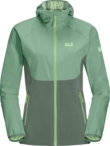 Jack Wolfskin Go Hike Softshell Jacket W Vihreä XL
