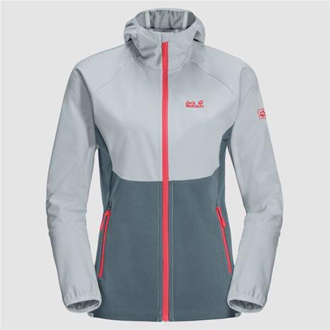 Jack Wolfskin Go Hike Softshell Jacket W Grafiitti M