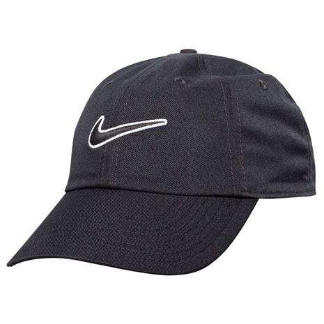 Nike Lippis Unstructured Swoosh - Musta