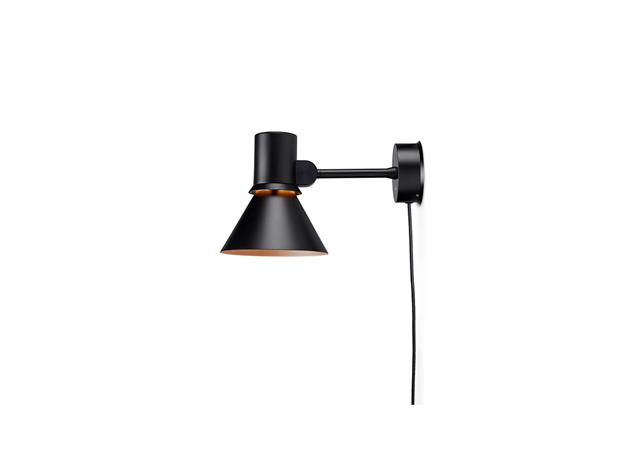 Anglepoise Type 80 W1 -seinävalaisin, musta