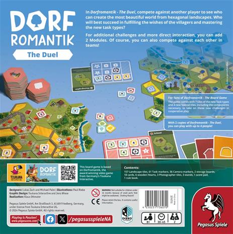 Dorfromantik: The Duel Lautapeli