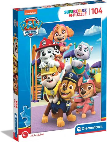 104 pcs Puzzles Kids Paw Patrol 2