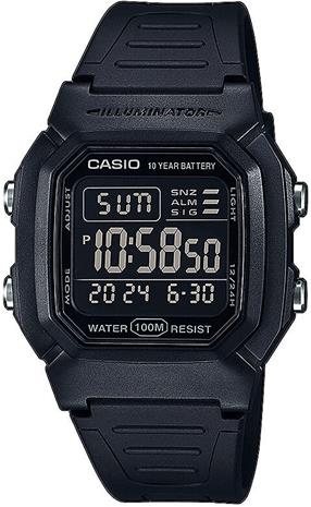 Casio W-800H-1BVES miesten rannekello