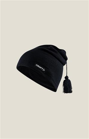 CRAFT - CORE Classic Knit Hat - Lippikset ja hatut - | Black | Koko: ONE SIZE