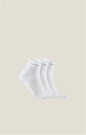 CRAFT - CORE Dry Mid Socks 3-Pack - Sukat - | White | Koko: 40/42