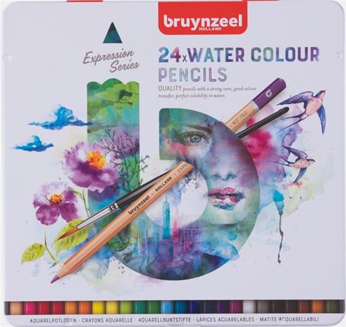 Bruynzeel Expression Vesivärikynät 24-setti – kuva 2/4