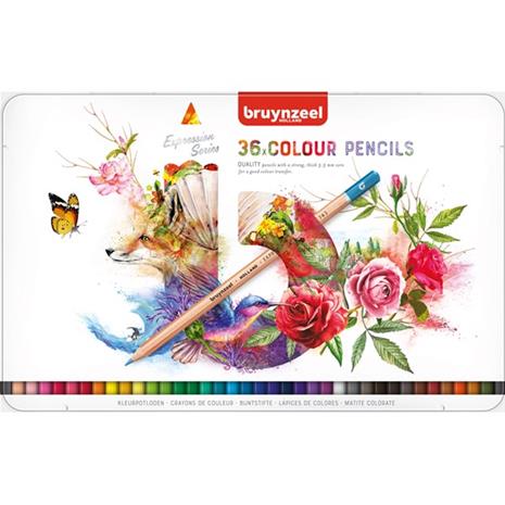 Bruynzeel Expression Väriliidut 36-setti