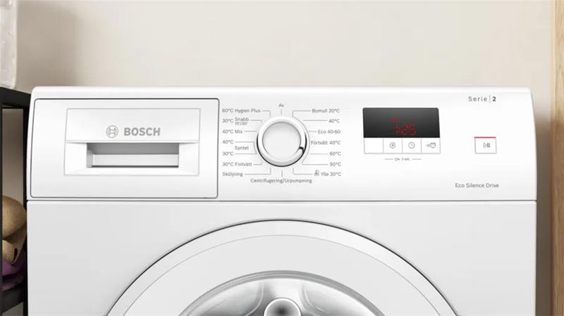Bosch Serie 2 WGE03200SN, pyykinpesukone