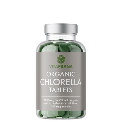 Chlorella, luomu, 250 tablettia