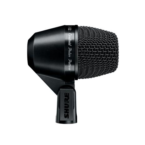 Shure PGA52 Cardioid Dynamic Kick Drum Microphone, instrumenttimikrofoni