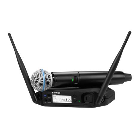 Shure GLXD24+/B58A, langaton mikrofonijärjestelmä