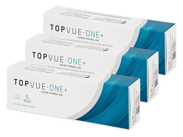 TopVue One+, kertakäyttöiset piilolinssit 90 kpl – kuva 3/3