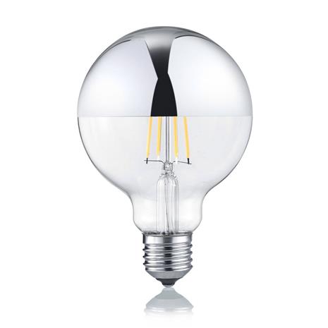 LED-globe-lamppu E27 7W 2 700 K, peilipää – kuva 2/3
