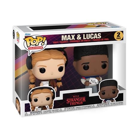 Funko Pop! Television: Stranger Things - Max & Lucas (2-Pack) FIGU