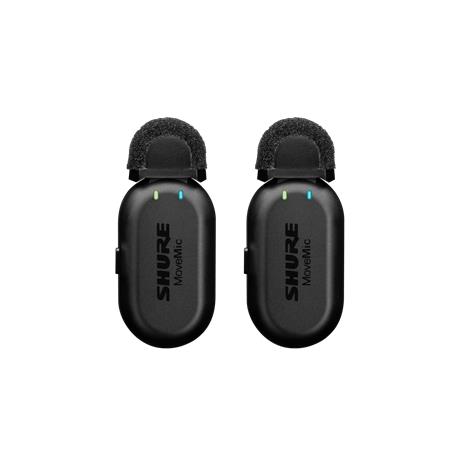 Shure MoveMic Two, langaton Lavarlier-nappimikrofoni 2 kpl