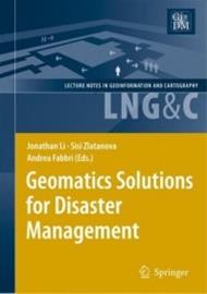 Geomatics Solutions for Disaster Management, kirja